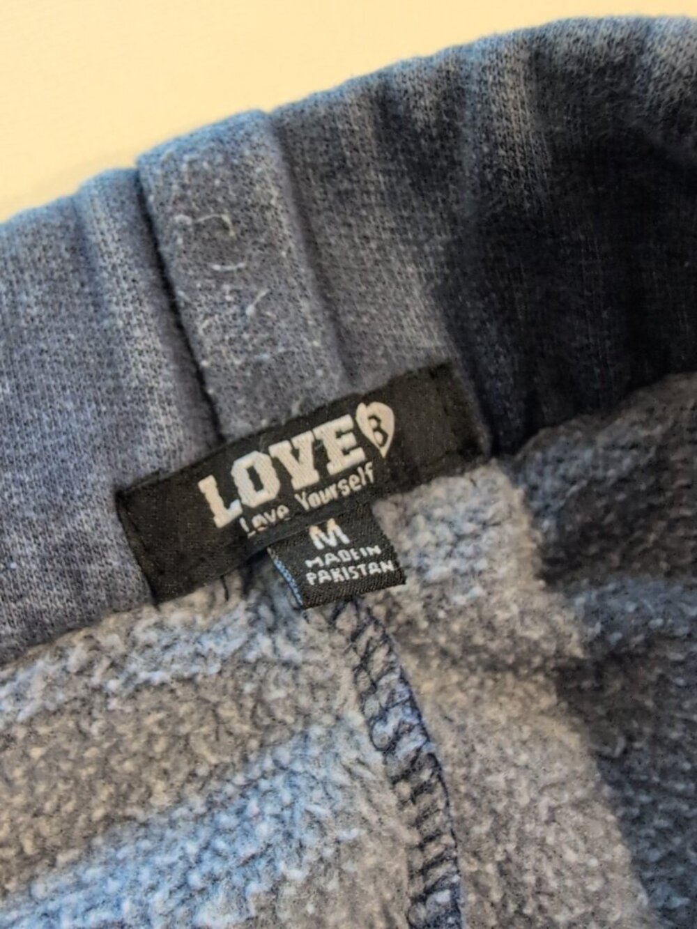 Love83 Lot Of 2 Pants Women's M Gray Blue Faded Sweatpants Comfy Solid - Picture 9 of 11